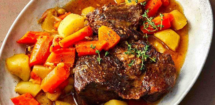 Cover Image for Simple and Quick Pressure Cooker Pot Roast