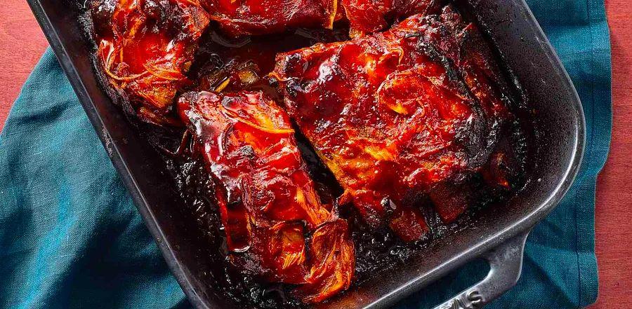 Cover Image for Oven-Baked BBQ Ribs Recipe
