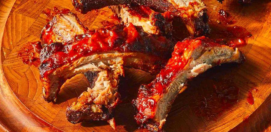Cover Image for Air Fryer BBQ Baby Back Ribs Recipe