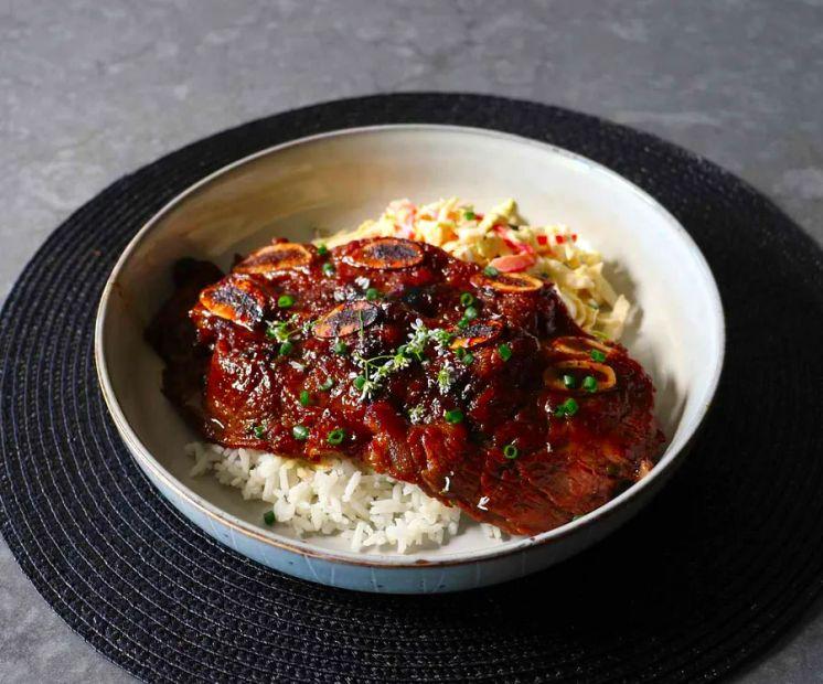 Cover Image for Chef John gives Korean BBQ short ribs a delicious twist with a traditional teriyaki marinade, creating a perfect fusion of flavors.