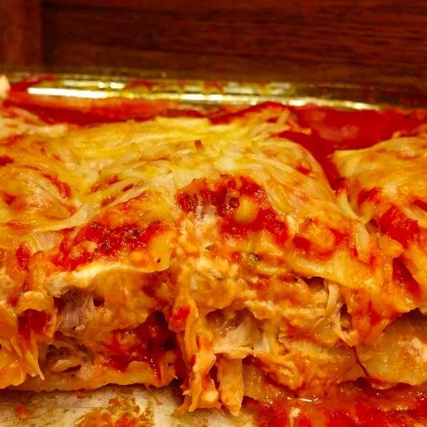 Cover Image for Decadent Creamy Chicken Lasagna