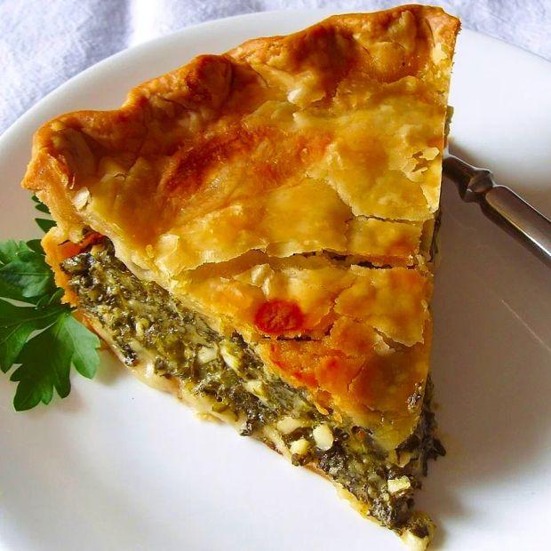 Cover Image for Savory Spinach and Cheese Pie