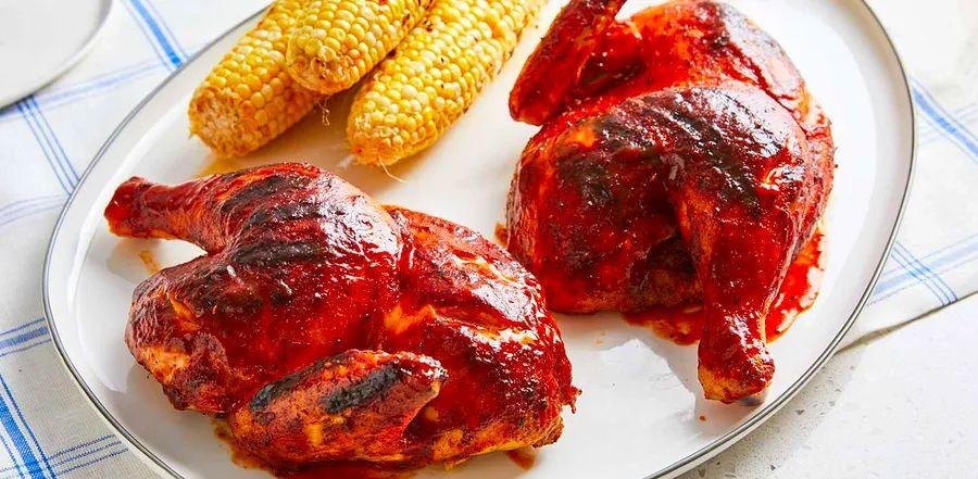 Cover Image for Chef John's Grilled BBQ Chicken