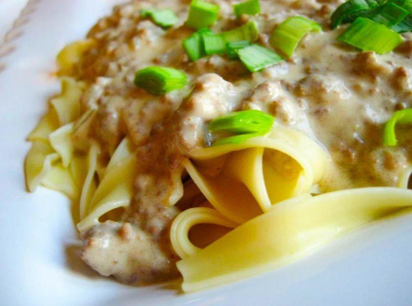Cover Image for Beef Stroganoff