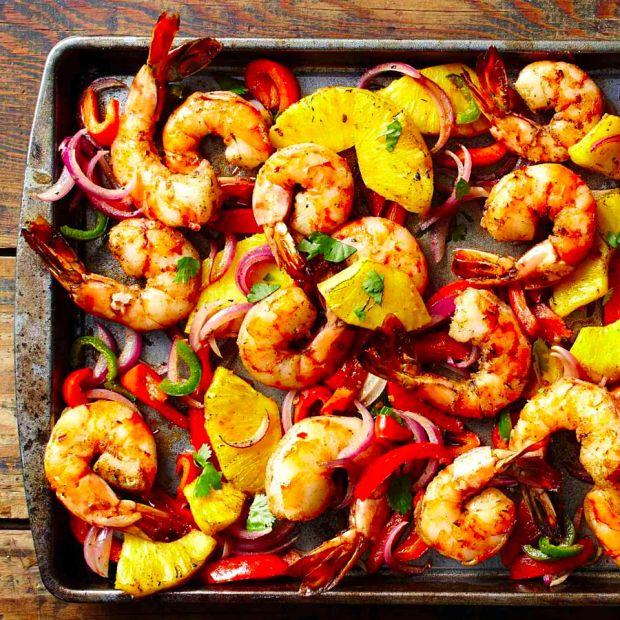 Cover Image for 7 Simple and Tasty Shrimp Sheet Pan Meals