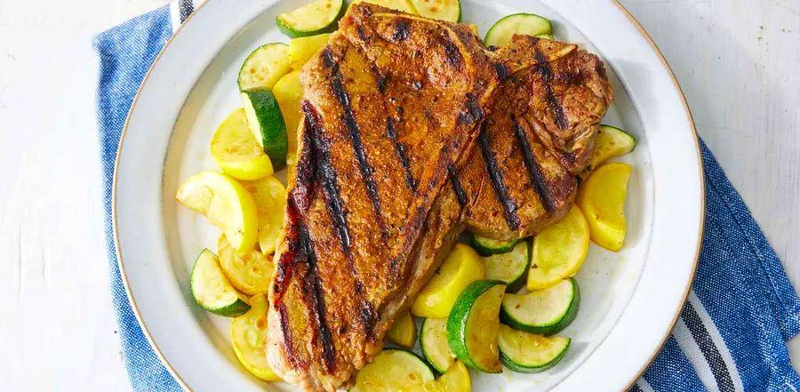 Cover Image for Rock's Grilled T-Bone Steaks