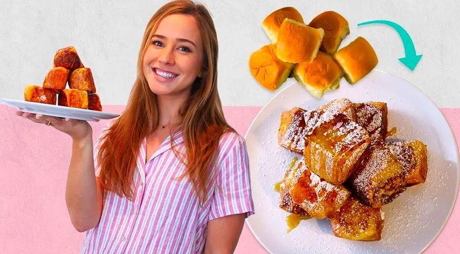 Cover Image for Hawaiian Roll French Toast Puffs: The Ultimate Breakfast Upgrade