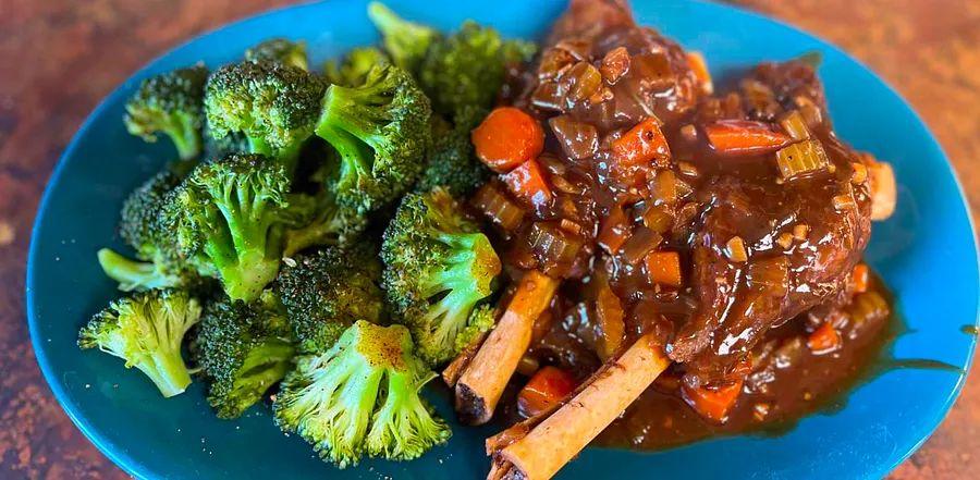 Cover Image for Stout-Braised Lamb Shanks