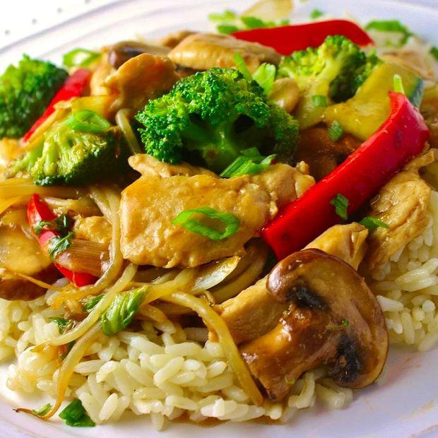 Cover Image for Chicken and Veggie Stir-Fry