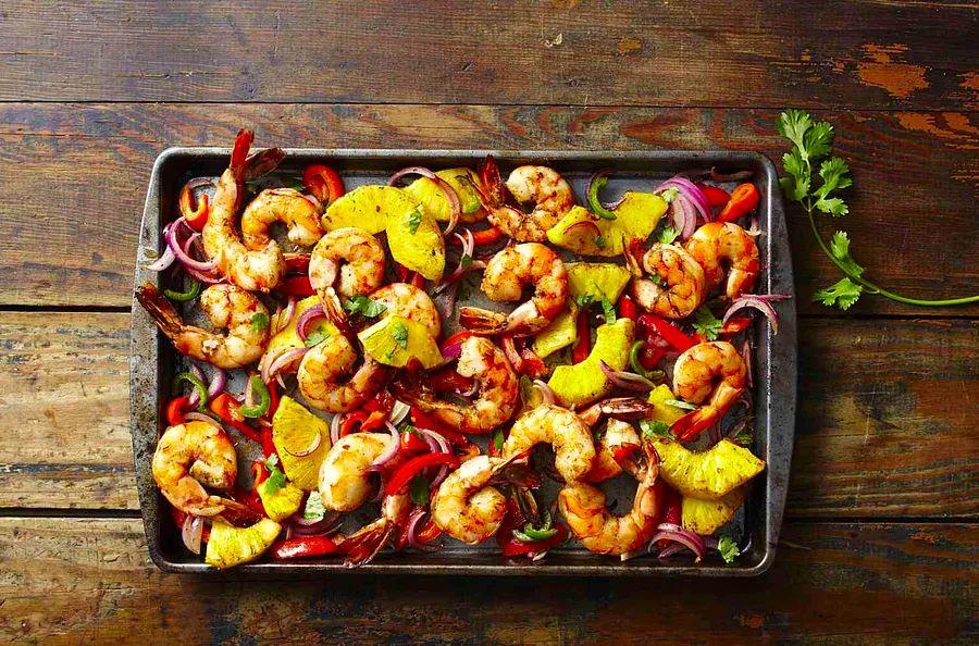 Cover Image for Sweet and Savory Jerk Shrimp