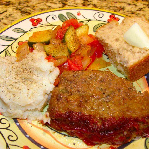 Cover Image for Perfectly Firm Meatloaf