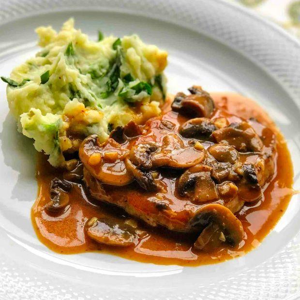 Cover Image for Garlic Mushroom Pork Chops
