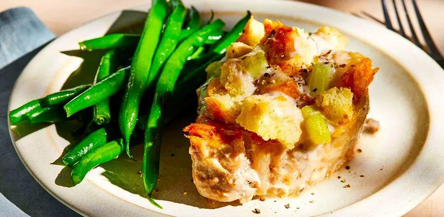 Cover Image for Stuffed Pork Chops Recipe