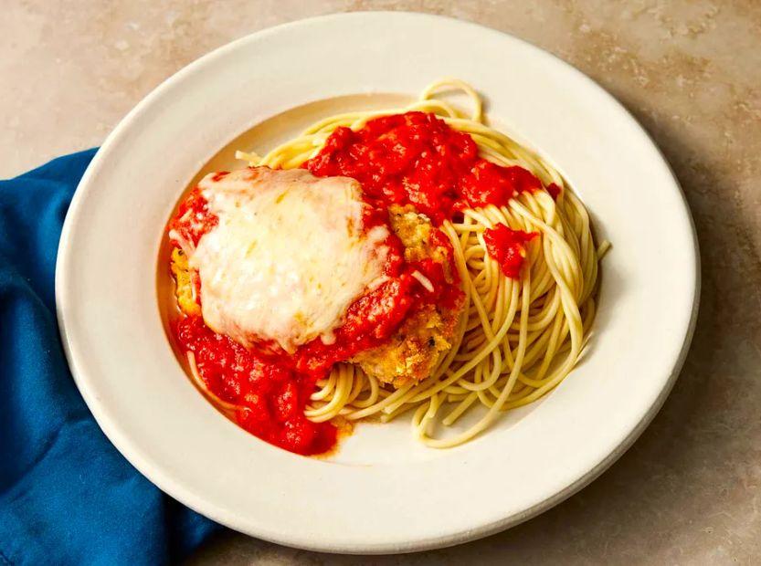 Cover Image for Easy Baked Chicken Parmesan