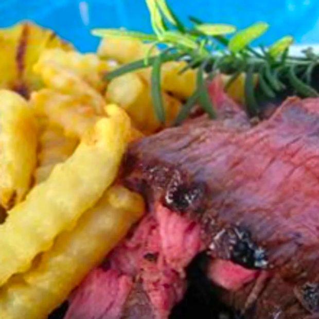 Cover Image for Grilled London Broil with Zesty Marinade