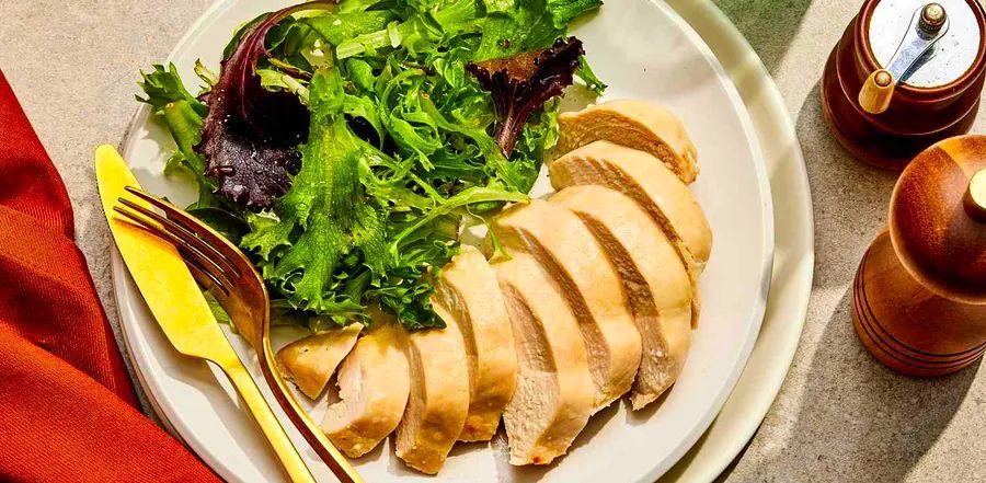 Cover Image for Simple Three-Ingredient Baked Chicken Breasts