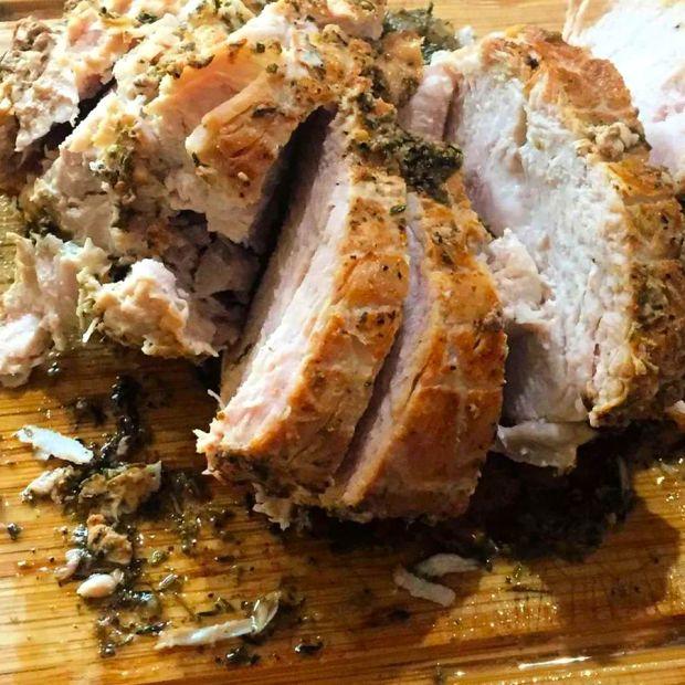 Cover Image for Instant Pot Frozen Turkey Breast: A simple and quick way to cook a frozen turkey breast using your Instant Pot, ensuring a juicy and flavorful result every time.