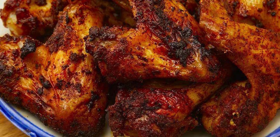 Cover Image for Memphis-Style Dry-Rubbed Air-Fried Chicken Wings