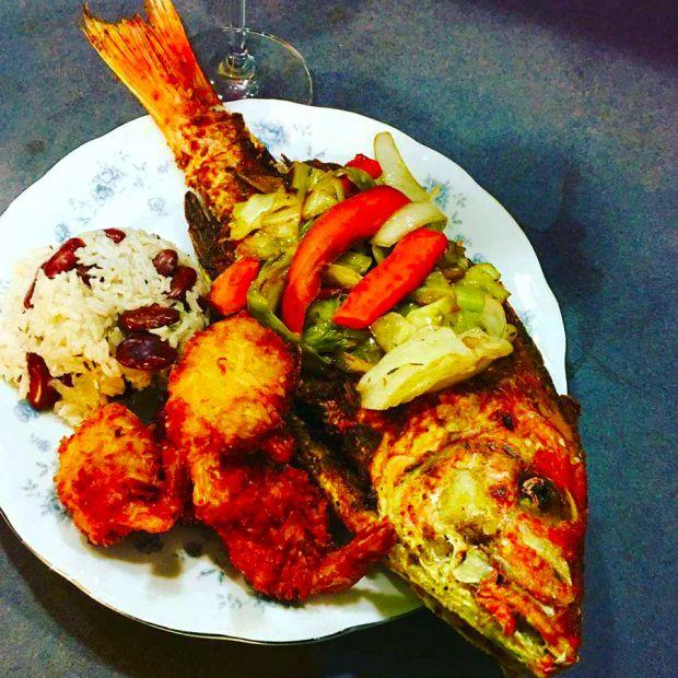 Cover Image for Crispy Jamaican Fried Snapper