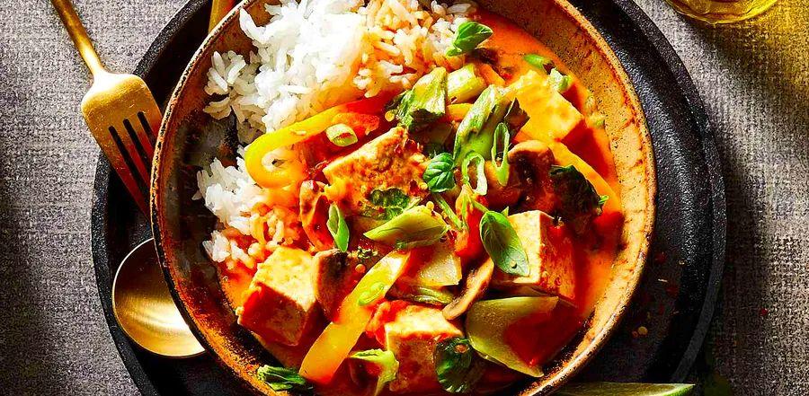 Cover Image for Coconut Curry Tofu Delight
