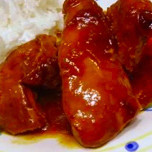 Cover Image for Cranberry Chicken in the Slow Cooker