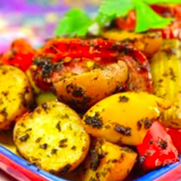 Cover Image for Moroccan-Style Potato Casserole