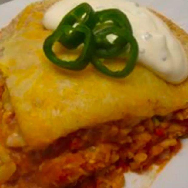 Cover Image for Vegetarian Burrito Bake