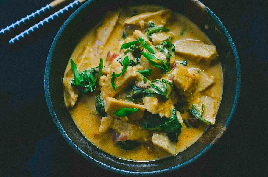 Cover Image for Peanut Sauce Seitan (Vegetarian Gai Tua)