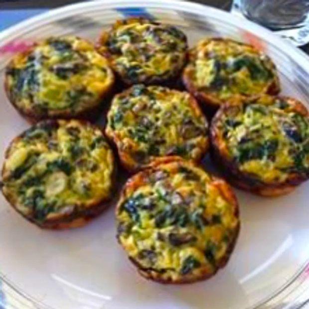 Cover Image for Simple Spinach and Mushroom Quiche