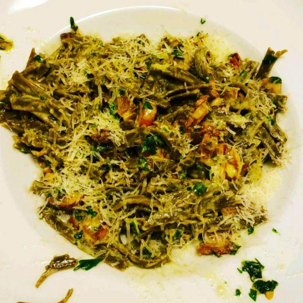 Cover Image for Creamy Oyster Mushroom Linguine