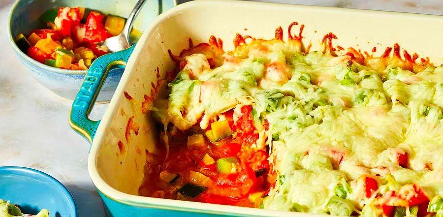 Cover Image for Cheesy Zucchini Delight