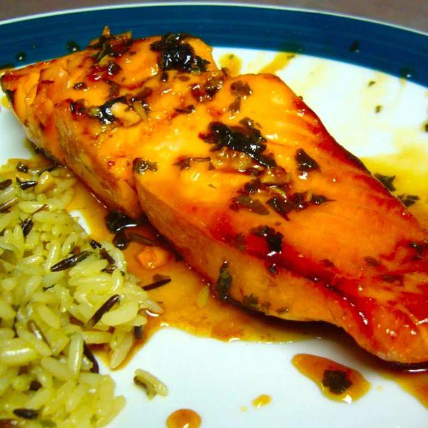 Cover Image for Cilantro Grilled Salmon