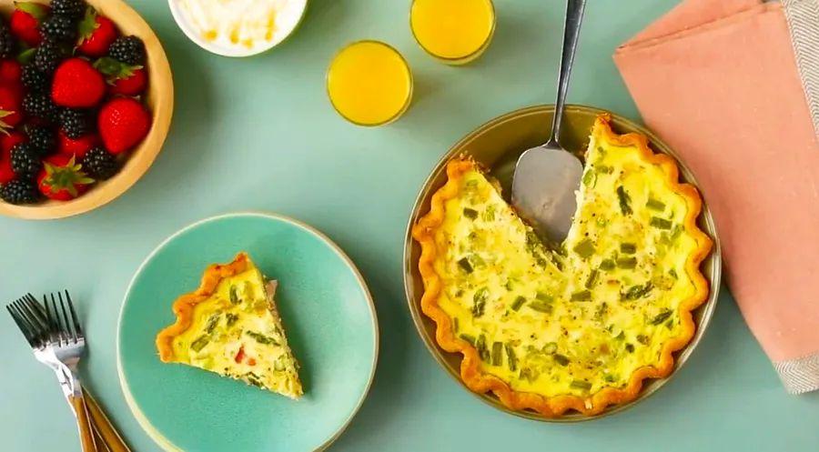 Cover Image for Springtime Asparagus Quiche