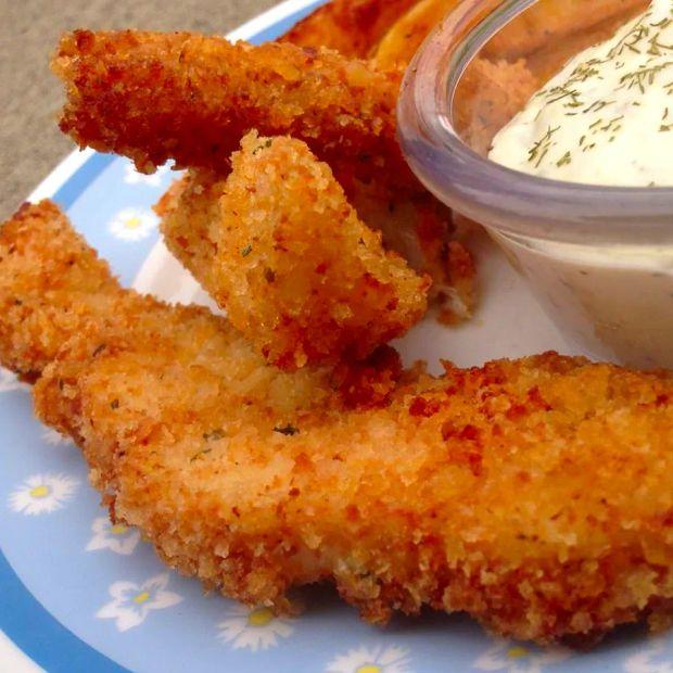 Cover Image for Crispy and Lightly Fried Halibut