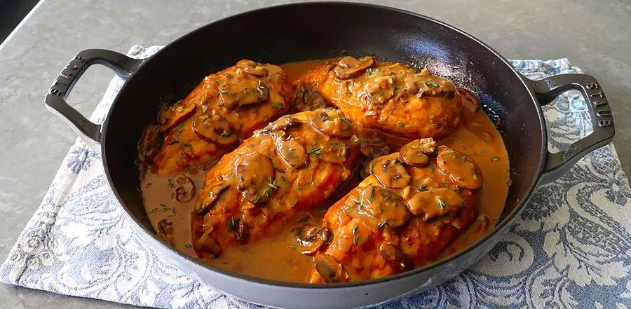 Cover Image for Champagne-Infused Chicken