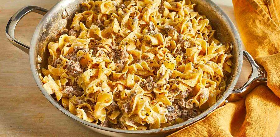 Cover Image for Easy Beef Stroganoff