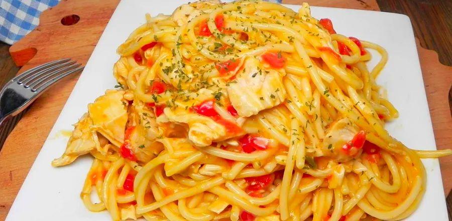 Cover Image for Chicken Spaghetti II Dish