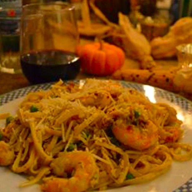 Cover Image for Scrumptious Shrimp and Langostino Lobster Linguine