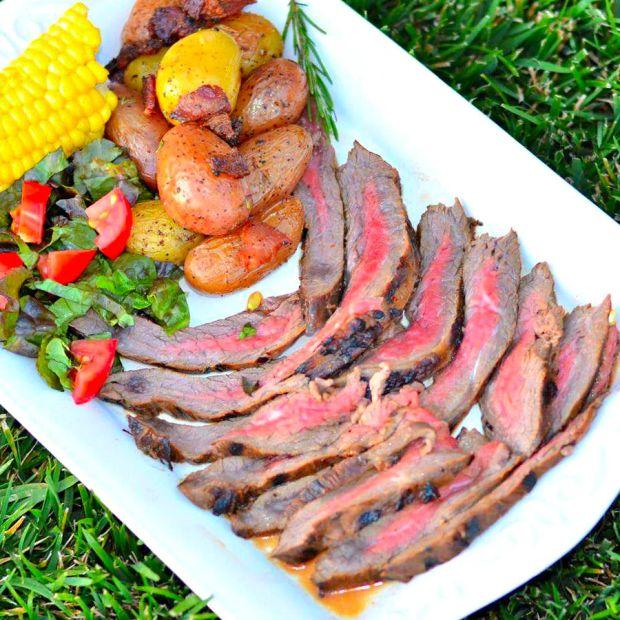 Cover Image for Flank Steak with Overnight Marinade
