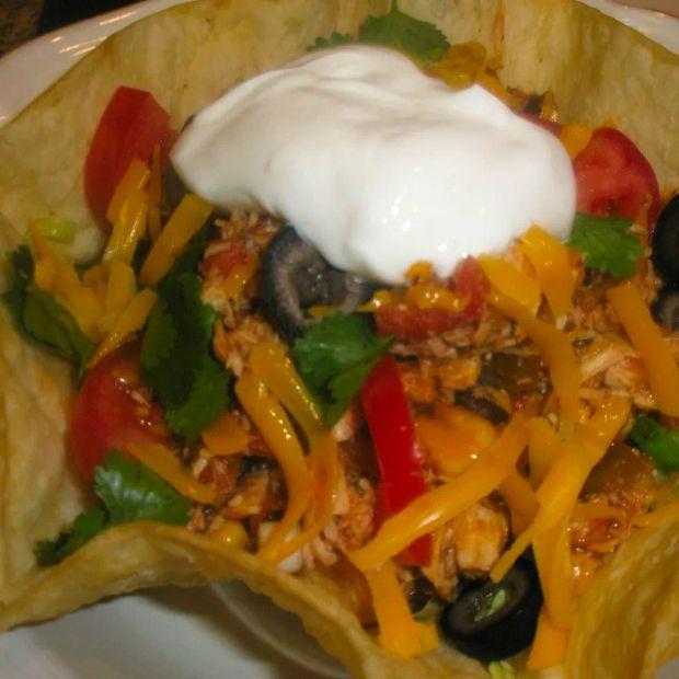 Cover Image for Turkey Taco Salad Delight