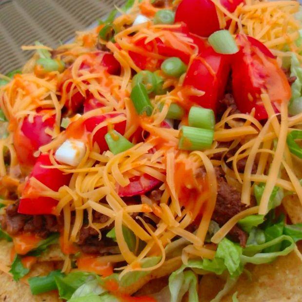 Cover Image for Ground Beef Taco Salad