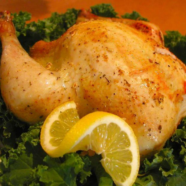 Cover Image for Zesty Lemon-Roasted Chicken