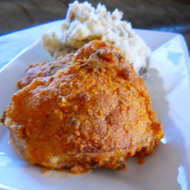 Cover Image for Crispy Oven-Baked Chicken