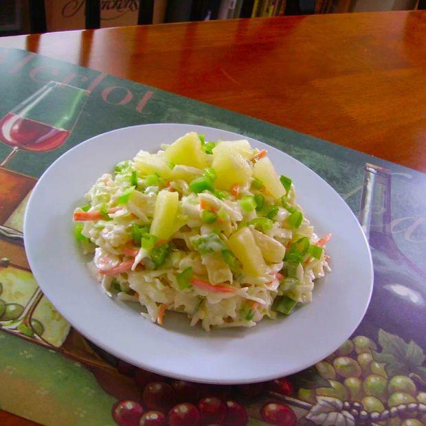 Cover Image for Tropical Pineapple Slaw