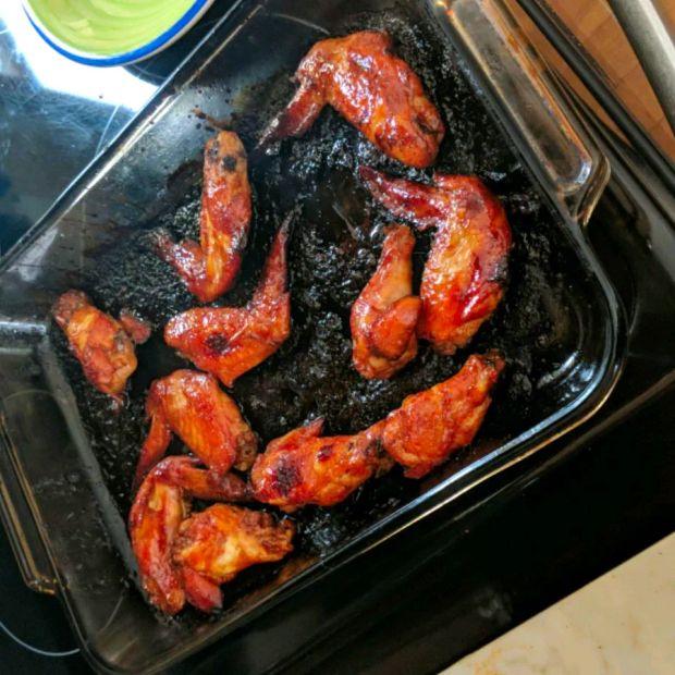 Cover Image for Mahogany-Glazed Chicken Wings