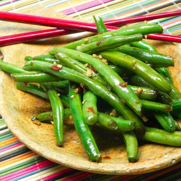 Cover Image for Fiery Szechuan Green Beans