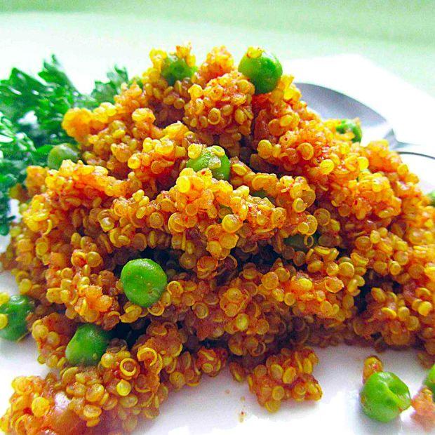 Cover Image for Curried Quinoa Delight