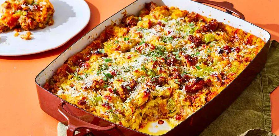 Cover Image for Southern Italian-Style Thanksgiving Stuffing