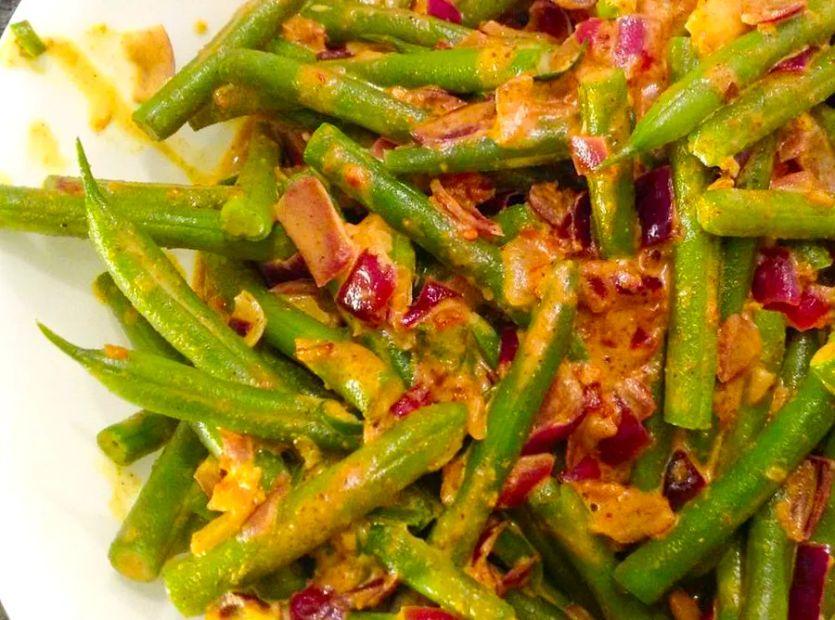 Cover Image for Spicy Green Bean Curry