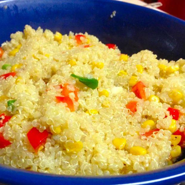 Cover Image for Veggie-Packed Quinoa Delight